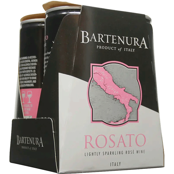 Bartenura Rose Cans 4 X 250ml