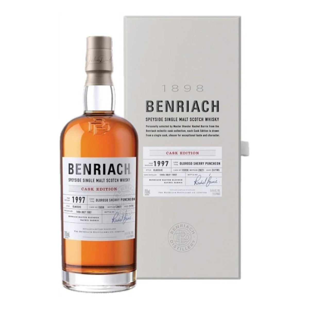 BenRiach Single Cask 24 Year 750ml
