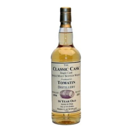 Classic Cask Tomatin 16 Year 750ml