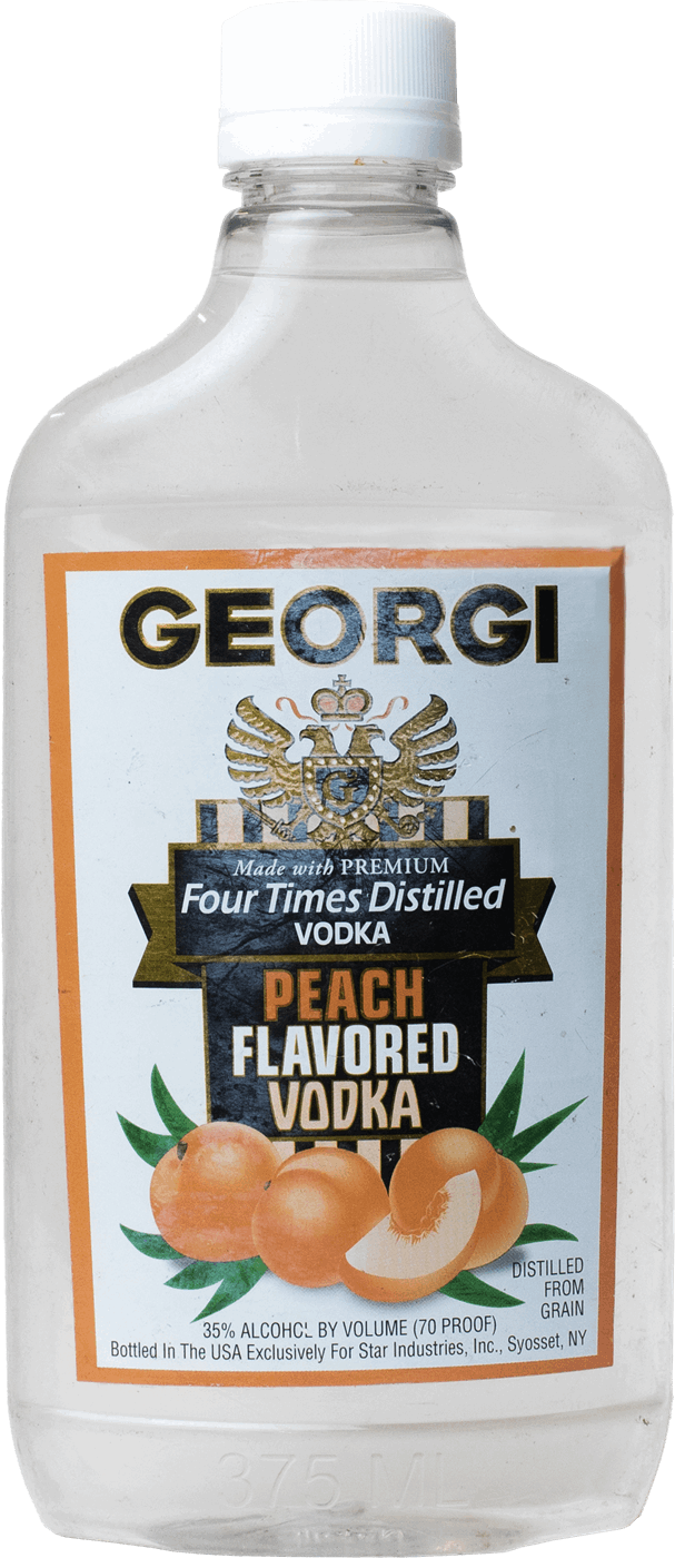 Georgi Peach Vodka 375ml