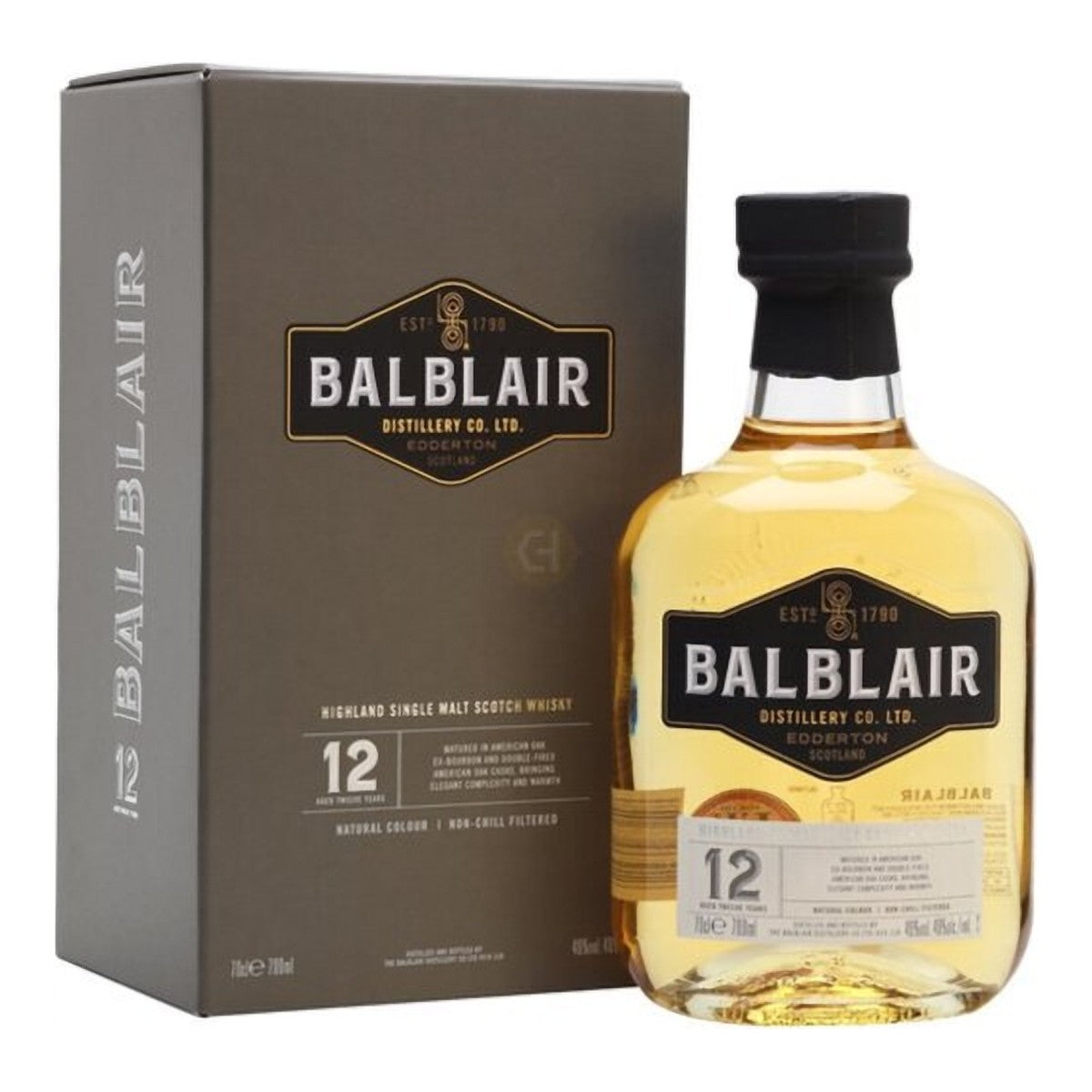 Balblair 12 Year Non Cask 750ml