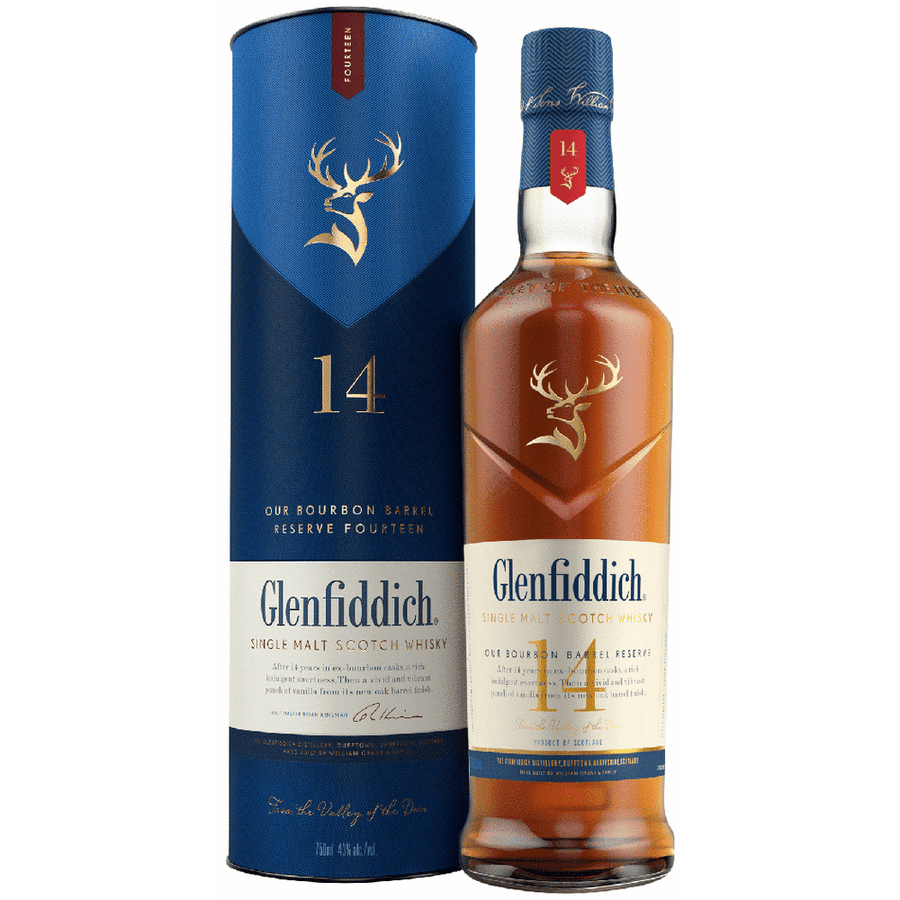 Glenfiddich 14 Year Bourbon Barrel Reserve 375ml