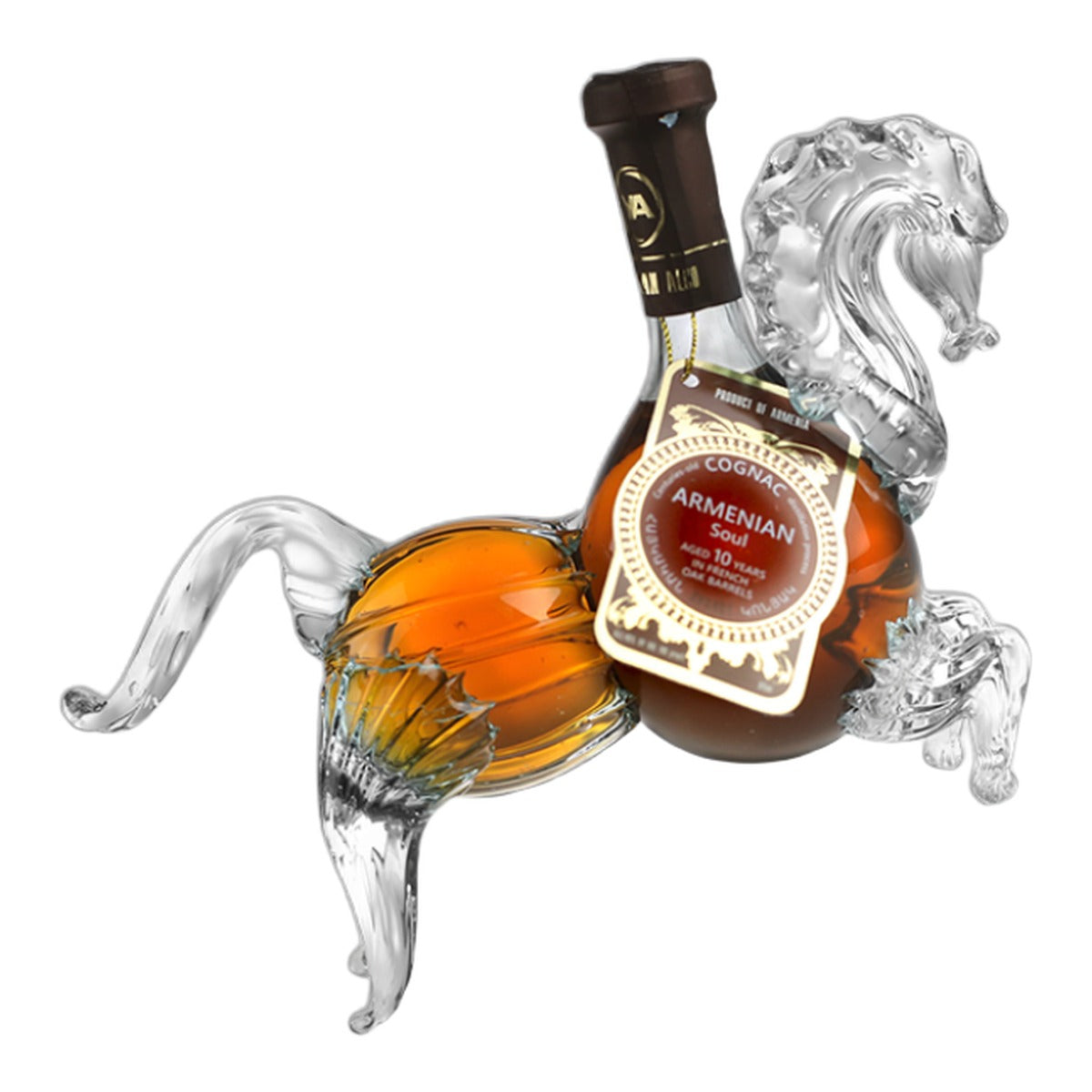 Armenian Soul Cognac 10 Year Horse Decanter 750ml