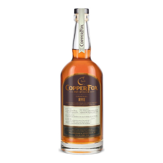 Copper Fox Rye Whisky 750ml