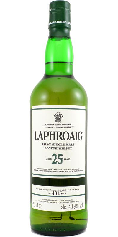 Laphroaig 25 Year Single Malt 750ml