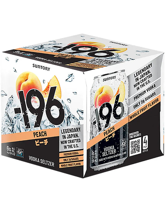 196 Peach 4-Pack 355ml
