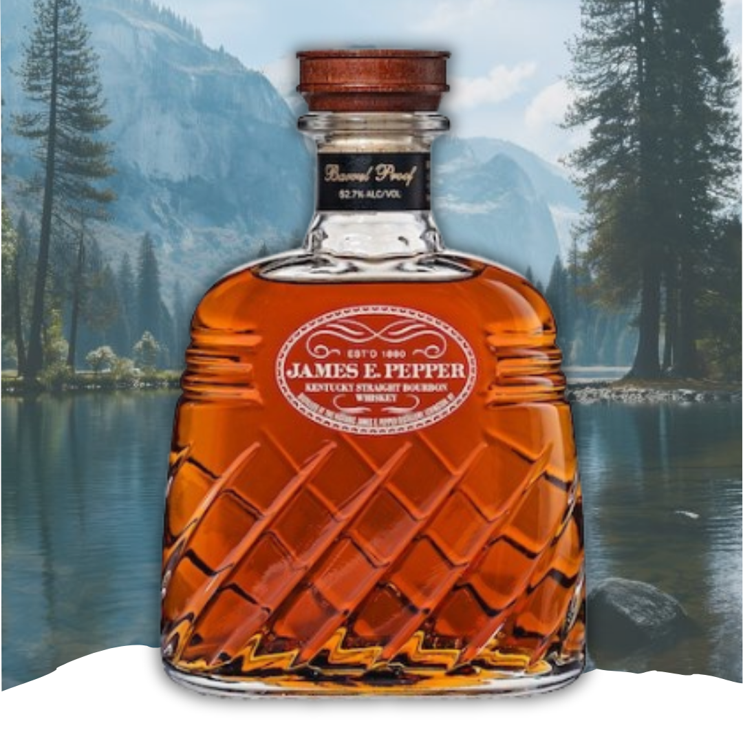 James E Pepper Barrel Proof Bourbon 750ml