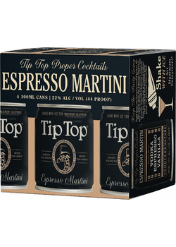 TipTop Espresso Martini 4x 100ml