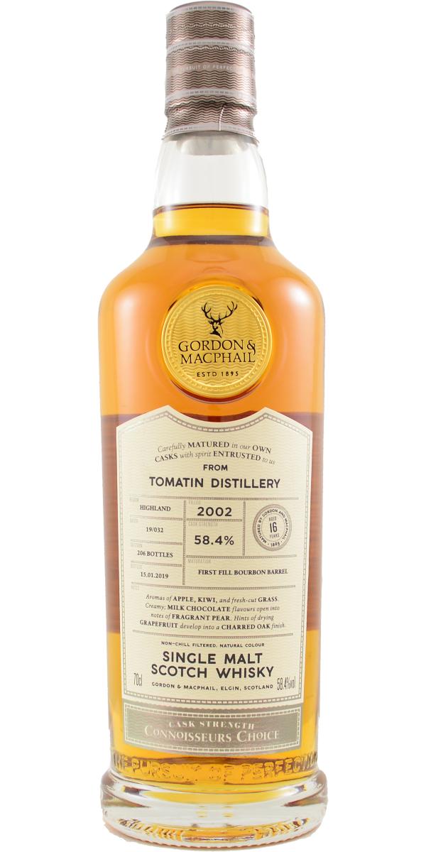 Gordon & MacPhail Tomatin 750ml