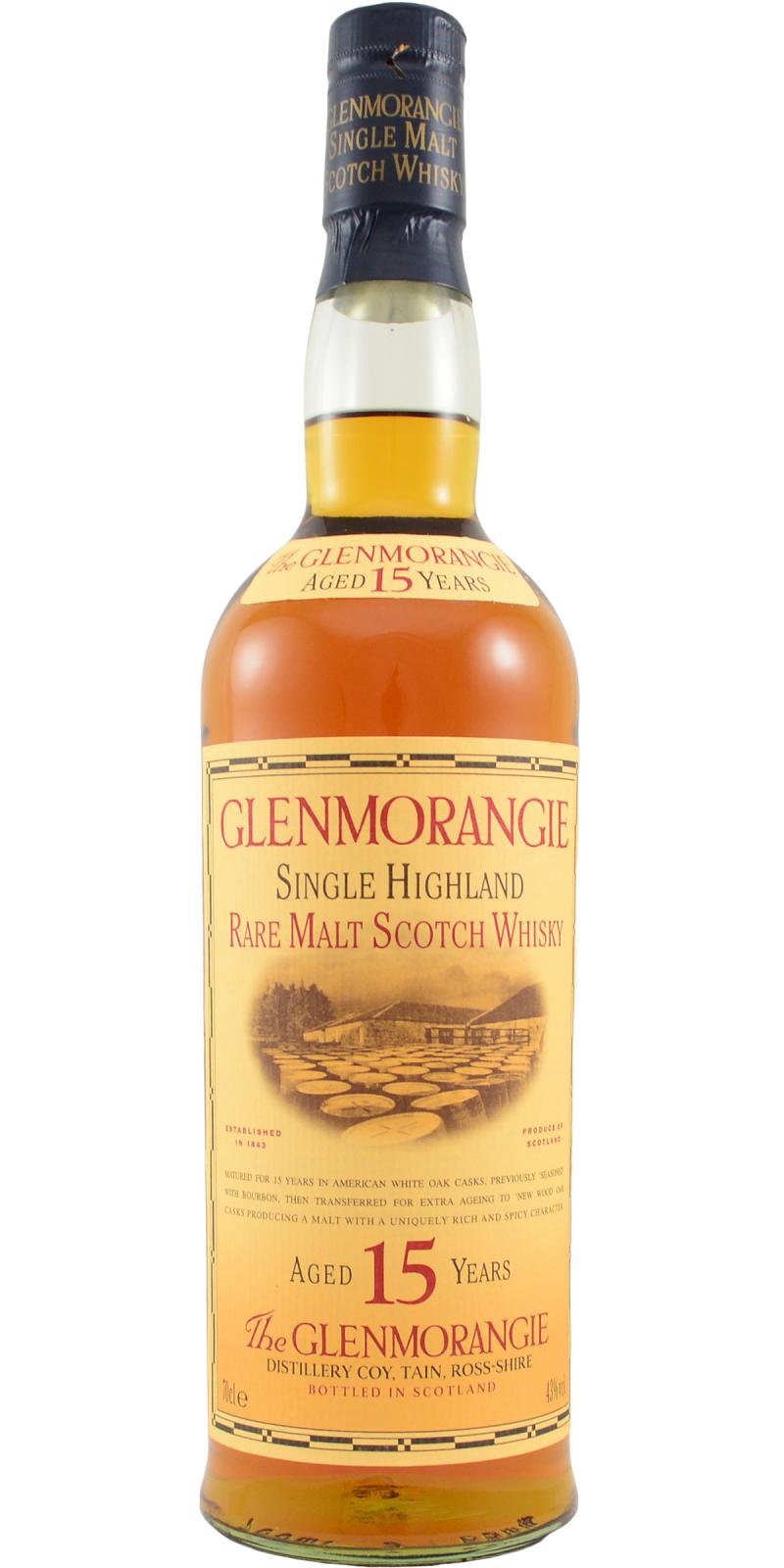 Glenmorangie 15 Year Bourbon Cask 750ml