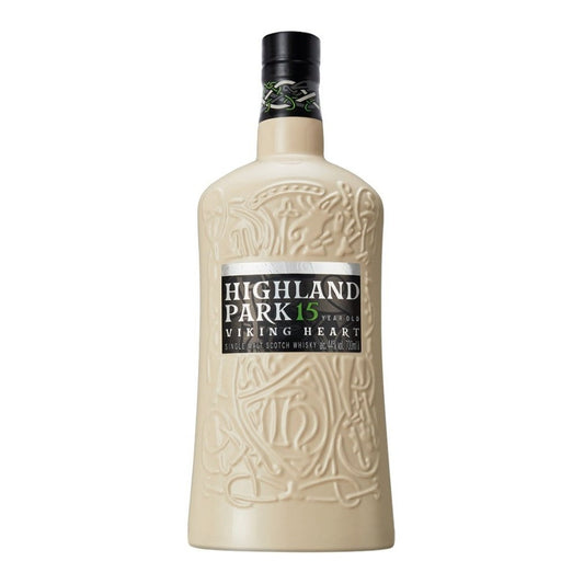 Highland Park 15 Year Viking Heart Ceramic Single Malt Scotch 750ml
