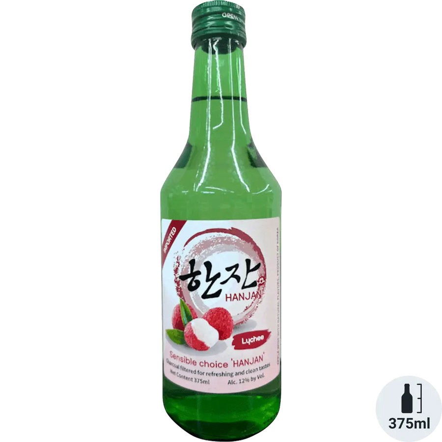Han Jan Soju Lychee 12% 375ml