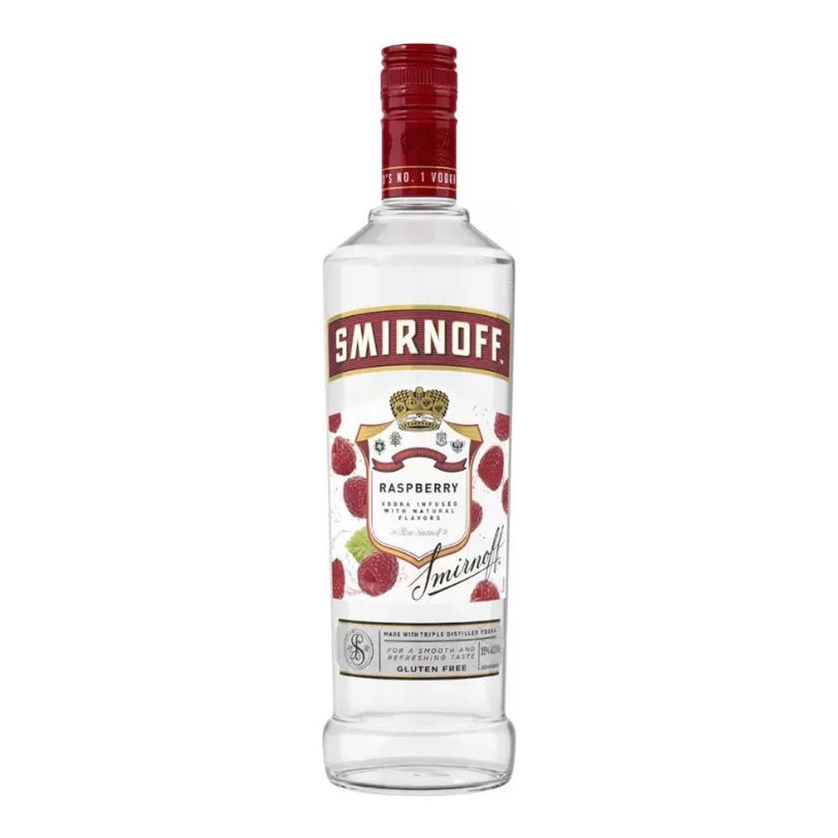 Smirnoff Raspberry Vodka 1L