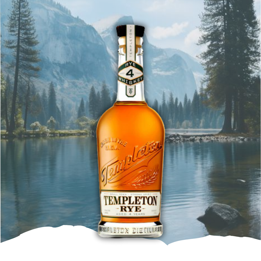 Templeton 4 Year Rye Gift 750ml