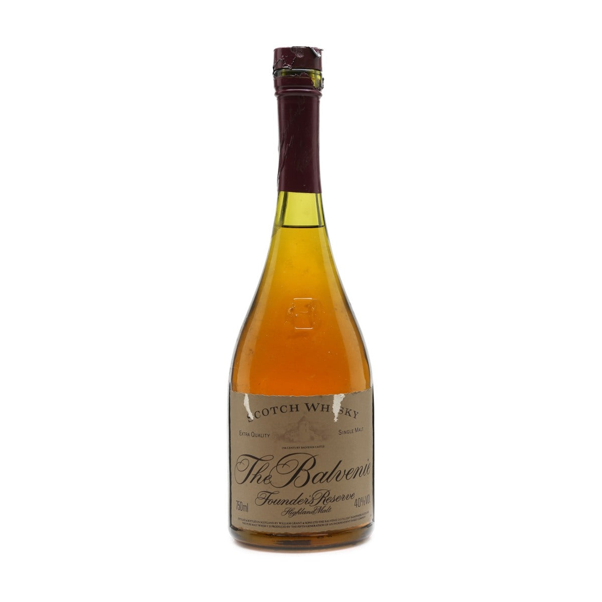 Balvenie Founder's Reserve Single Malt Scotch 1980s Bottling 750ml
