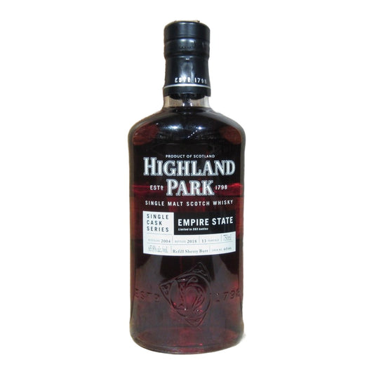 Highland Park Empire State 13 Year Single Cask Single Malt Scotch 750ml