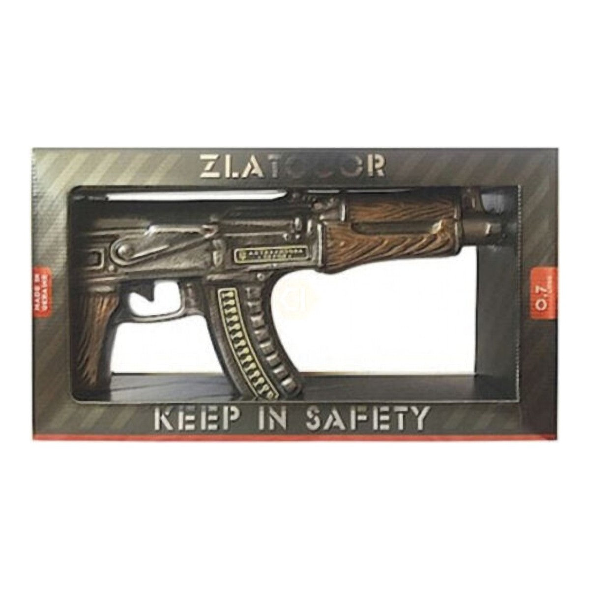AK-47 Gold Vodka Gun 750ml
