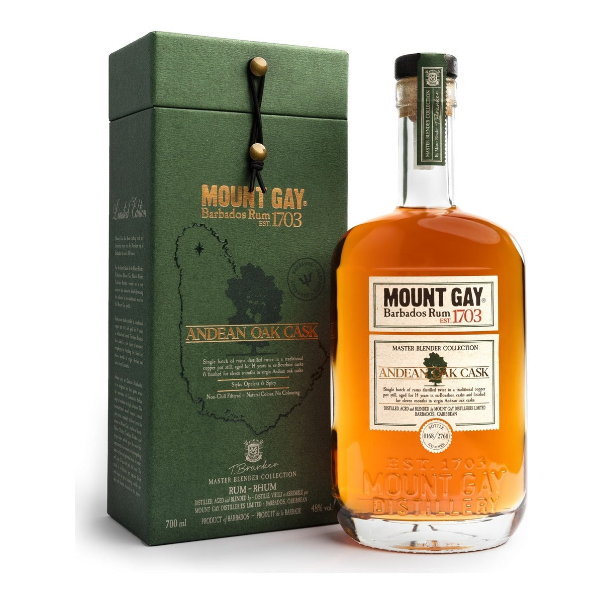 Mount Gay Andean Oak 750ml