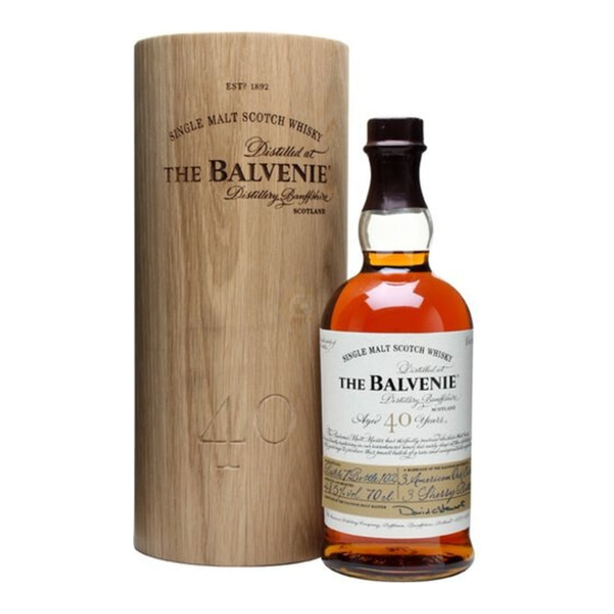 Balvenie 40 Year Whisky 750ml