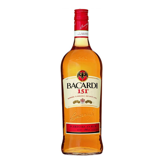 Bacardi 151 Proof Rum 1L