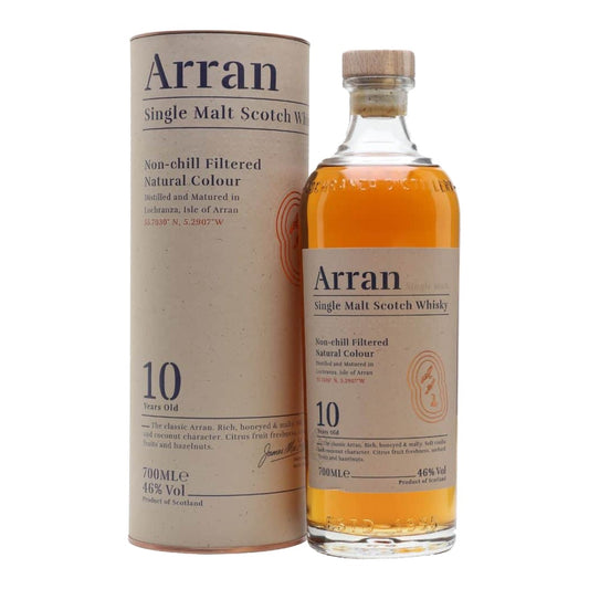 Arran 10 Year Single Malt Scotch Whisky 750ml