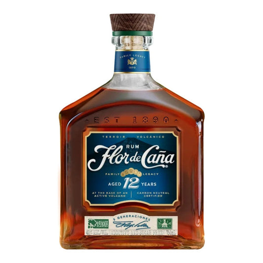 Flor de Caña 12 Year Rum 750ml