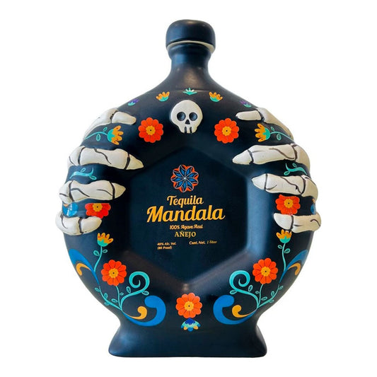 Mandala Día de Muertos Añejo Tequila 1L