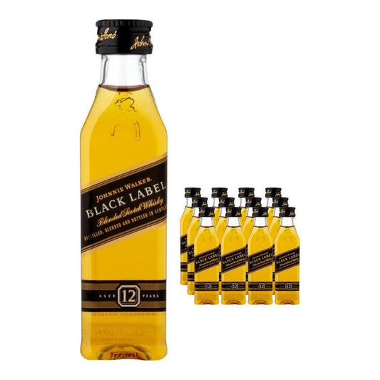 Johnnie Walker Black Label 12-Pack 50ml