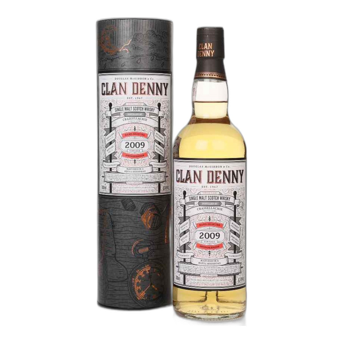 Clan Denny 10 Year Carigella 750ml