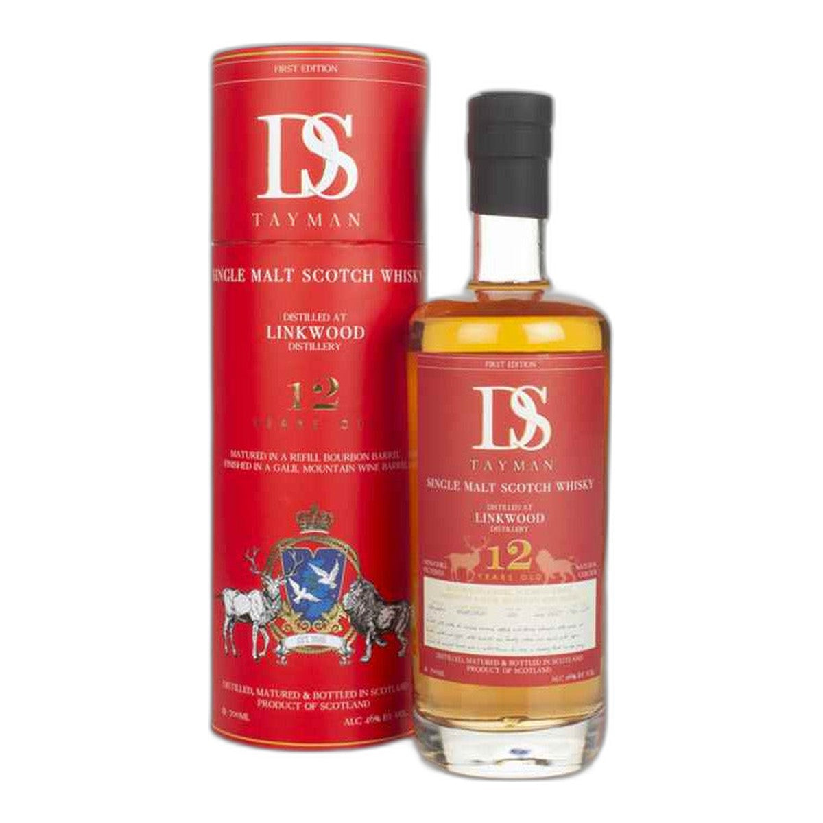 DS Tayman Linkwood 12 Year 750ml