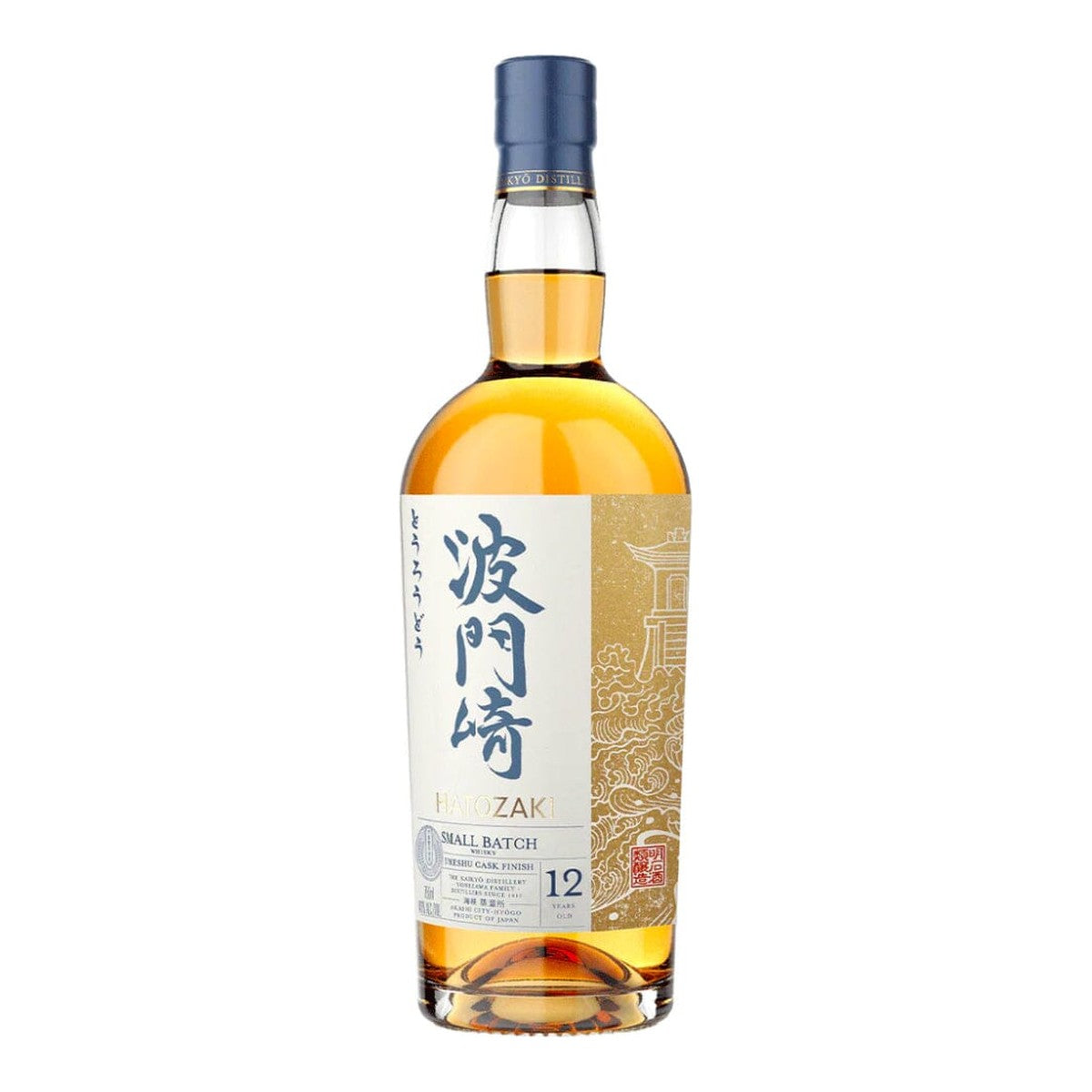 Hatozaki 12 Year Whisky 750ml