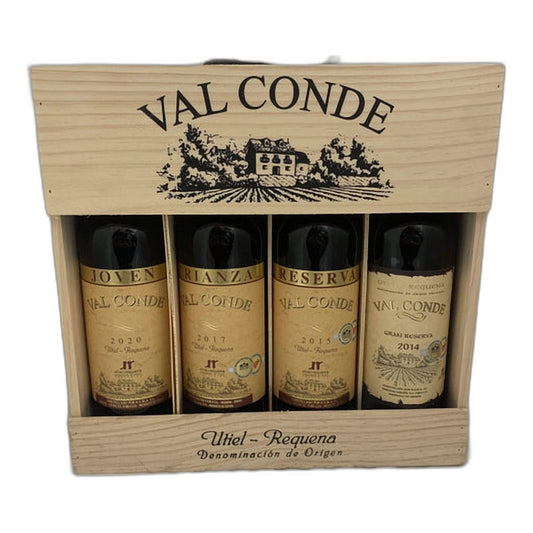 Val Conde Bordeaux Red 4x 750ml