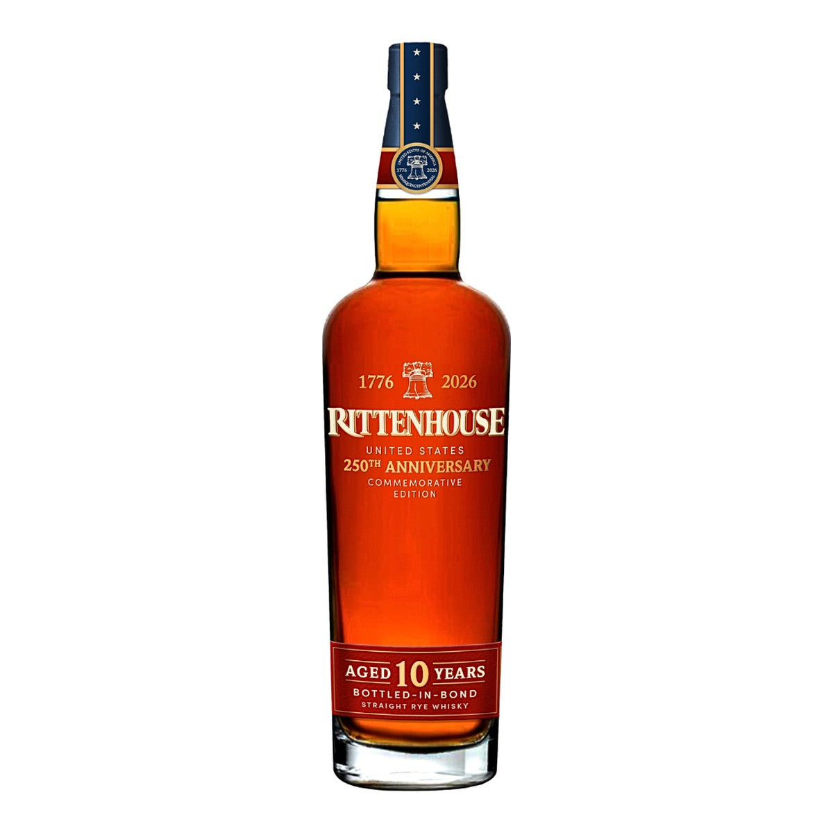 Rittenhouse 10 Year 250th Anniversary Bottled-in-Bond Rye 750ml