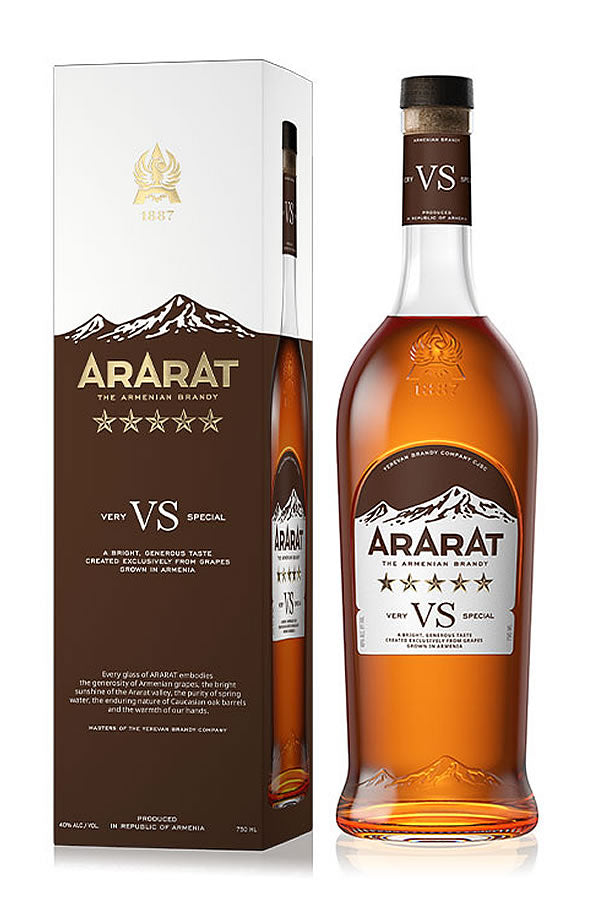 Ararat VS with 50ml 7 Year, 10 Year 750ml
