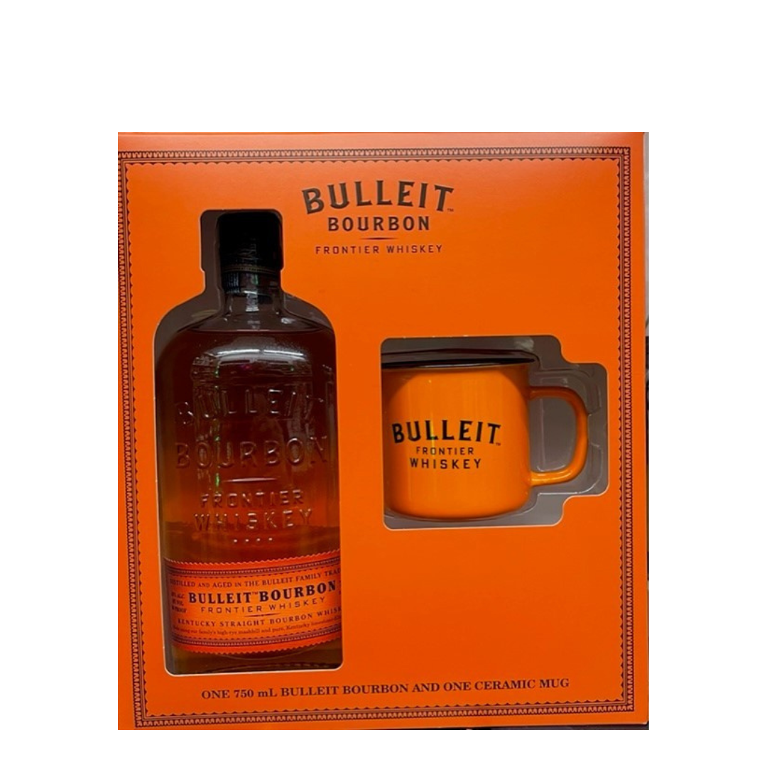 Bulleit Bourbon Gift Pack 750ml