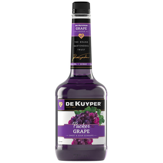 Pucker Grape Vodka 1L