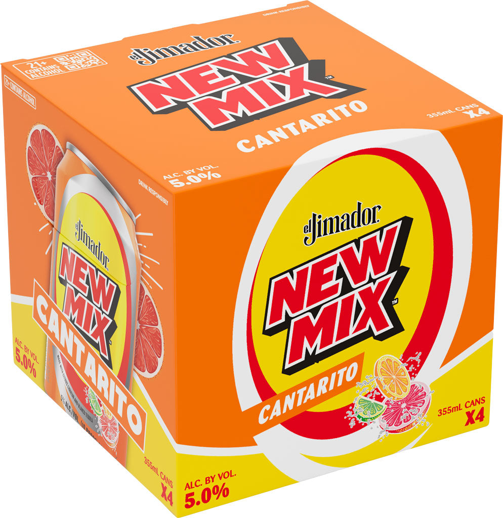 El Jimador New Mix Cantaritos 4x355ml