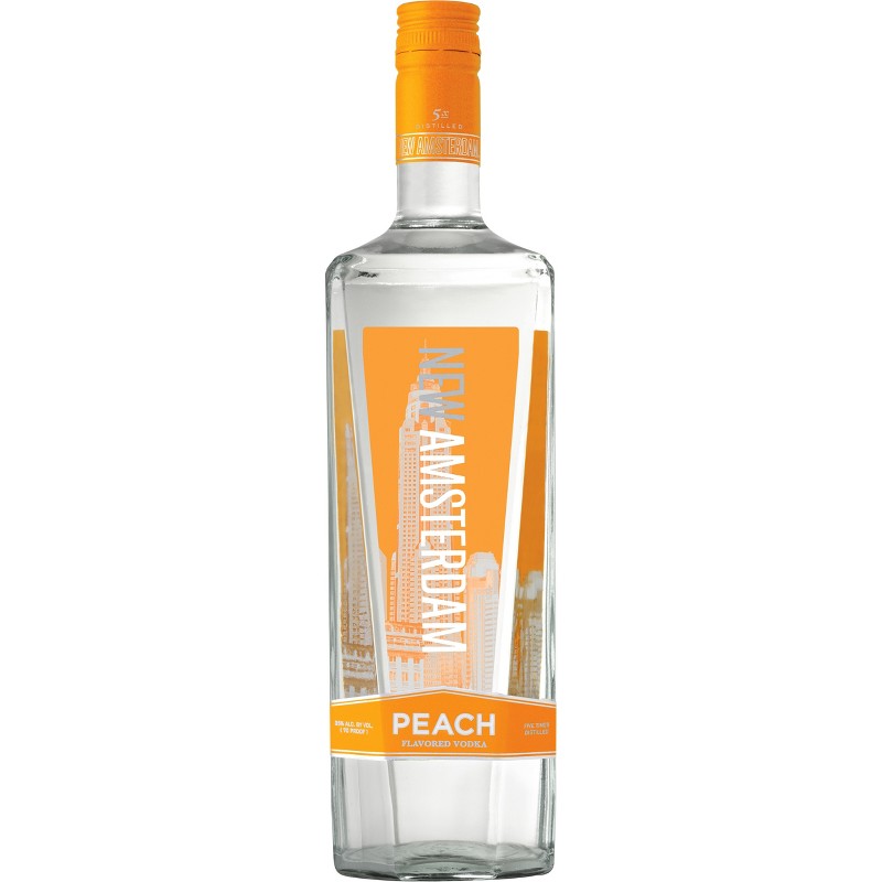 New Amsterdam Peach Vodka 1L
