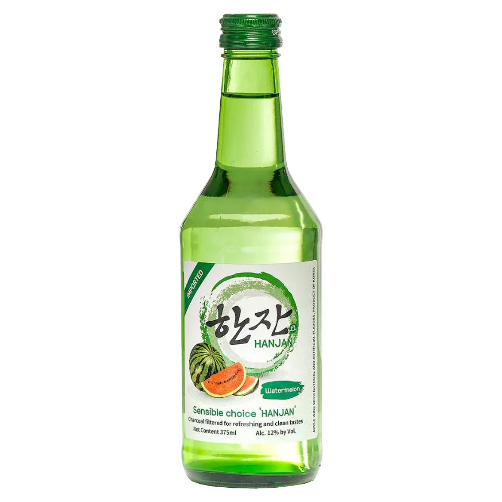 Han Jan Soju Watermelon 12% 375ml
