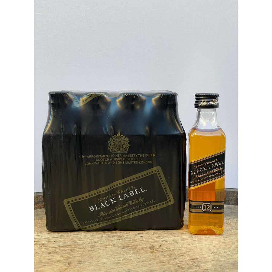 Johnnie Walker Black Label 12-Pack 50ml