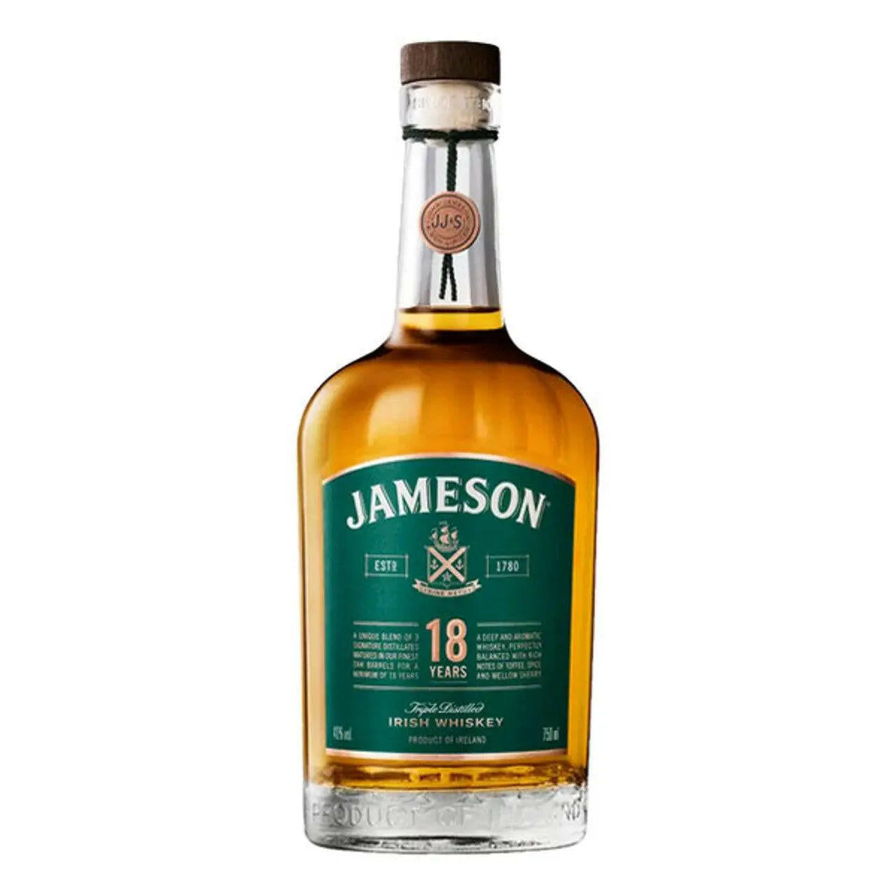 Jameson Irish Whiskey 18 Years 750ml