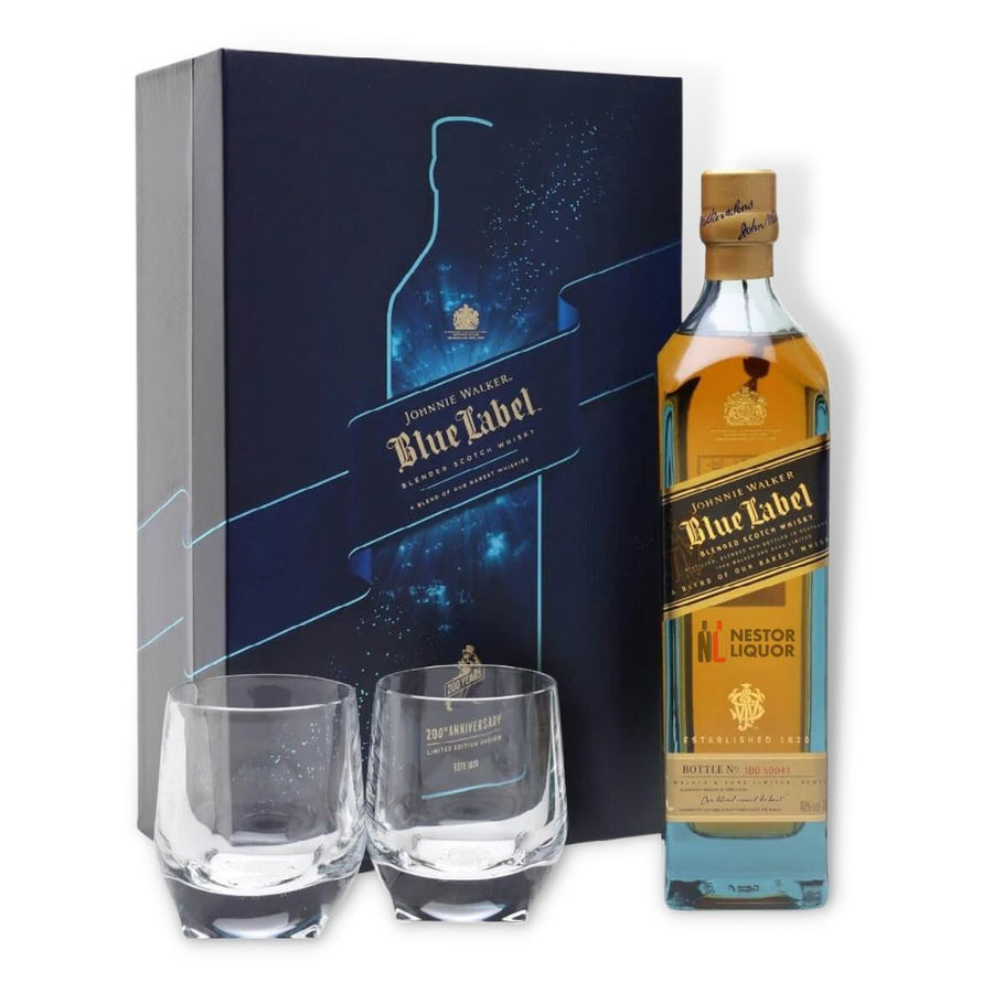 Johnnie Walker Blue Label Gift Set 750ml
