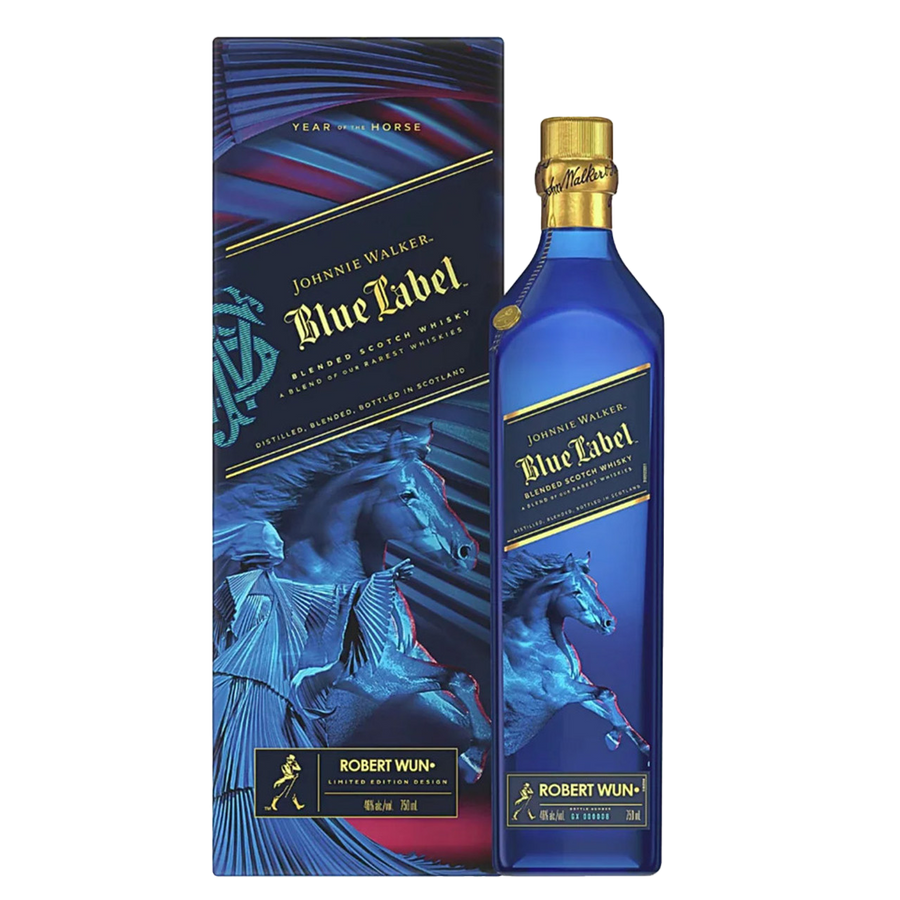 Johnnie Walker Blue Label Robert Wun 750ml