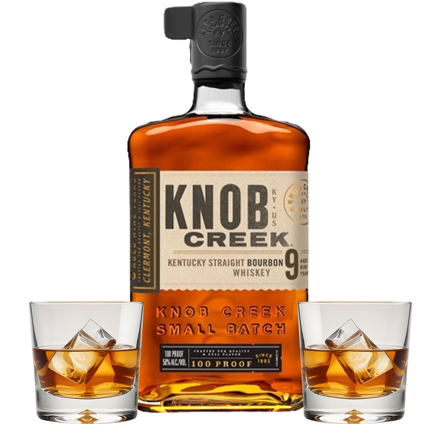 Knob Creek Gift Set 750ml