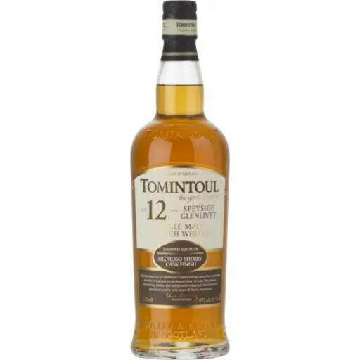 Tomintoul 12 Year Sherry Cask 750ml