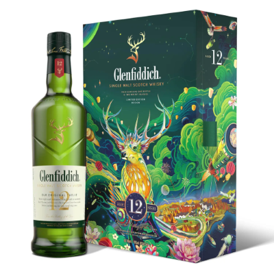 Glenfiddich 12 Year Chinese 750ml