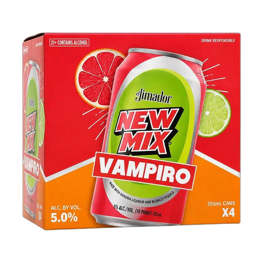 El Jimador New Mix Vampiro 4-Pack 355ml