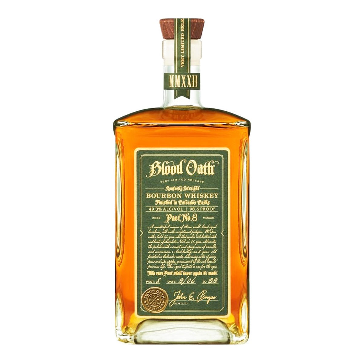 Blood Oath Pact 8 Bourbon 750ml