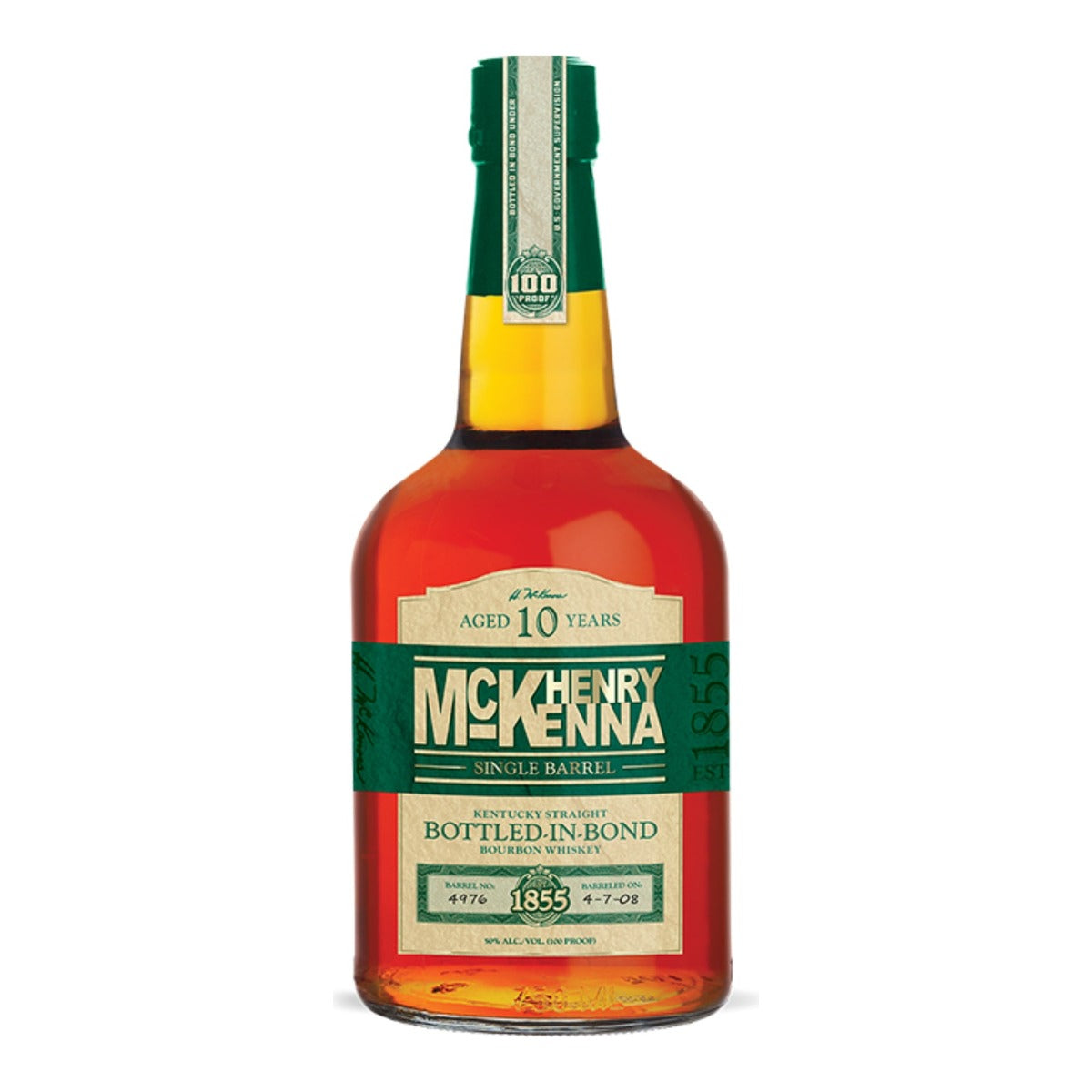 Henry McKenna 10 Year Bourbon 750ml
