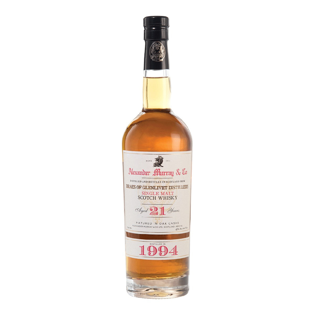Alex Murray 21 Year Scotch Whisky 750ml